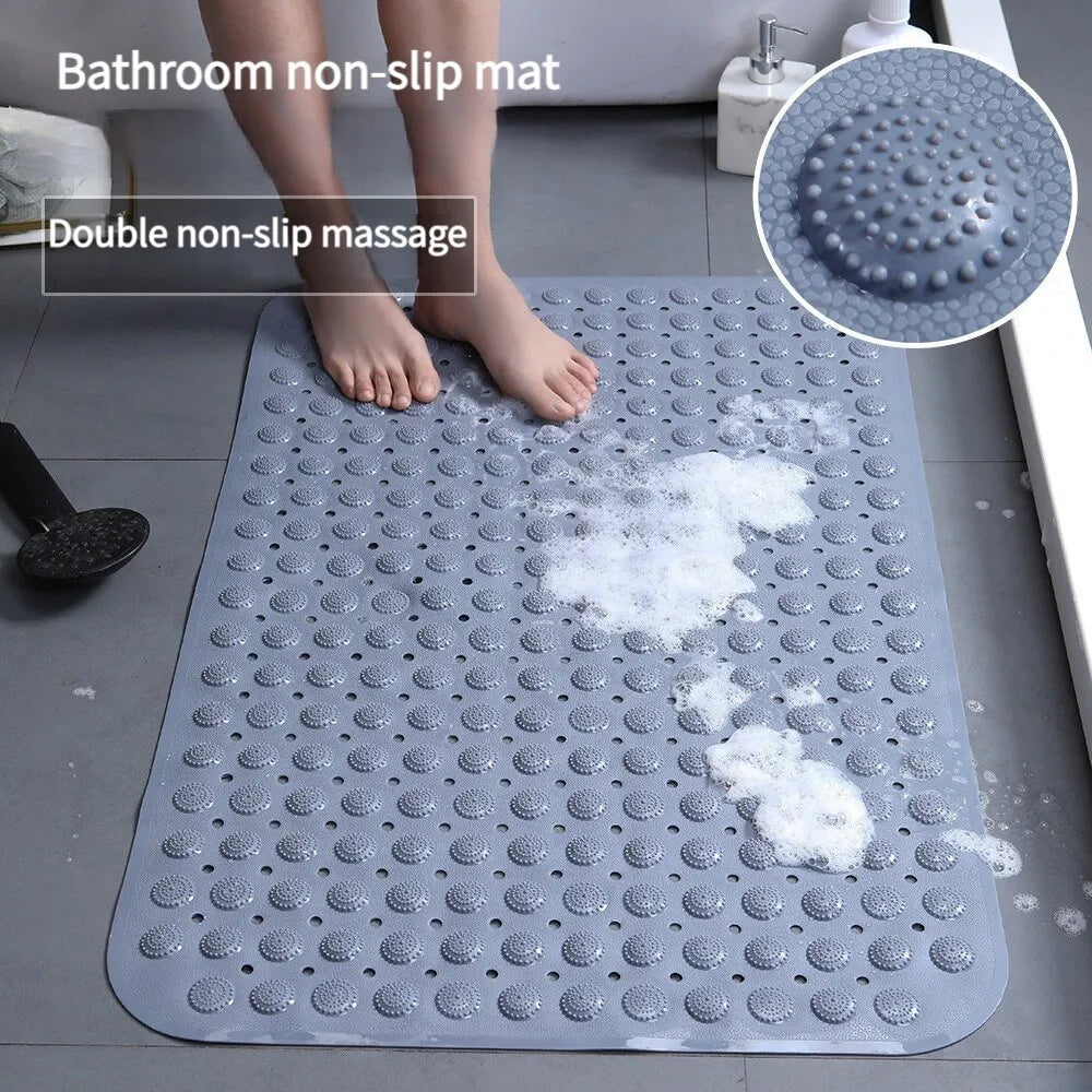 Anti-Slip Bath Mat with Suction Cups